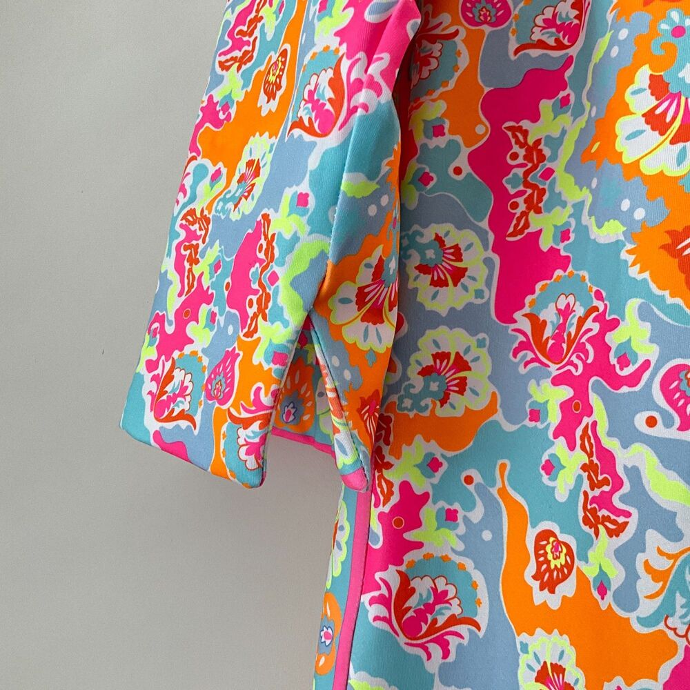 Gretchen Scott Stand Up Ruffle Neck Dress XL - Picture 6 of 9